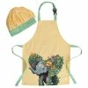Promo 🎁 Maxwell and Williams Marini Ferlazzo Wild Planet Kids Apron & Hat Set Elephant ⌛