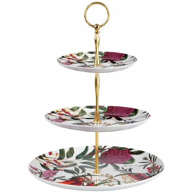 Wholesale โ Maxwell and Williams Royal Botanic Gardens Australian Botanics 3 Tiered Cake Stand Gift Boxed ๐ 1 Wholesale โ Maxwell and Williams Royal Botanic Gardens Australian Botanics 3 Tiered Cake Stand Gift Boxed ๐