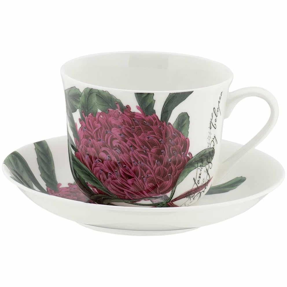 Deals 🔔 Maxwell and Williams Royal Botanic Gardens Australian Botanics Breakfast Cup & Saucer 450ML Telopea Gift Boxed 😍 1 Deals 🔔 Maxwell and Williams Royal Botanic Gardens Australian Botanics Breakfast Cup & Saucer 450ML Telopea Gift Boxed 😍