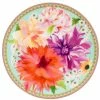 New 🎁 Maxwell and Williams Teas and Cs Dahlia Daze Coupe Plate 19.5cm Sky Gift Boxed 🤩