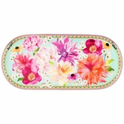 New 🛒 Maxwell and Williams Teas and Cs Dahlia Daze Platter 25x12cm Sky Gift Boxed ✨