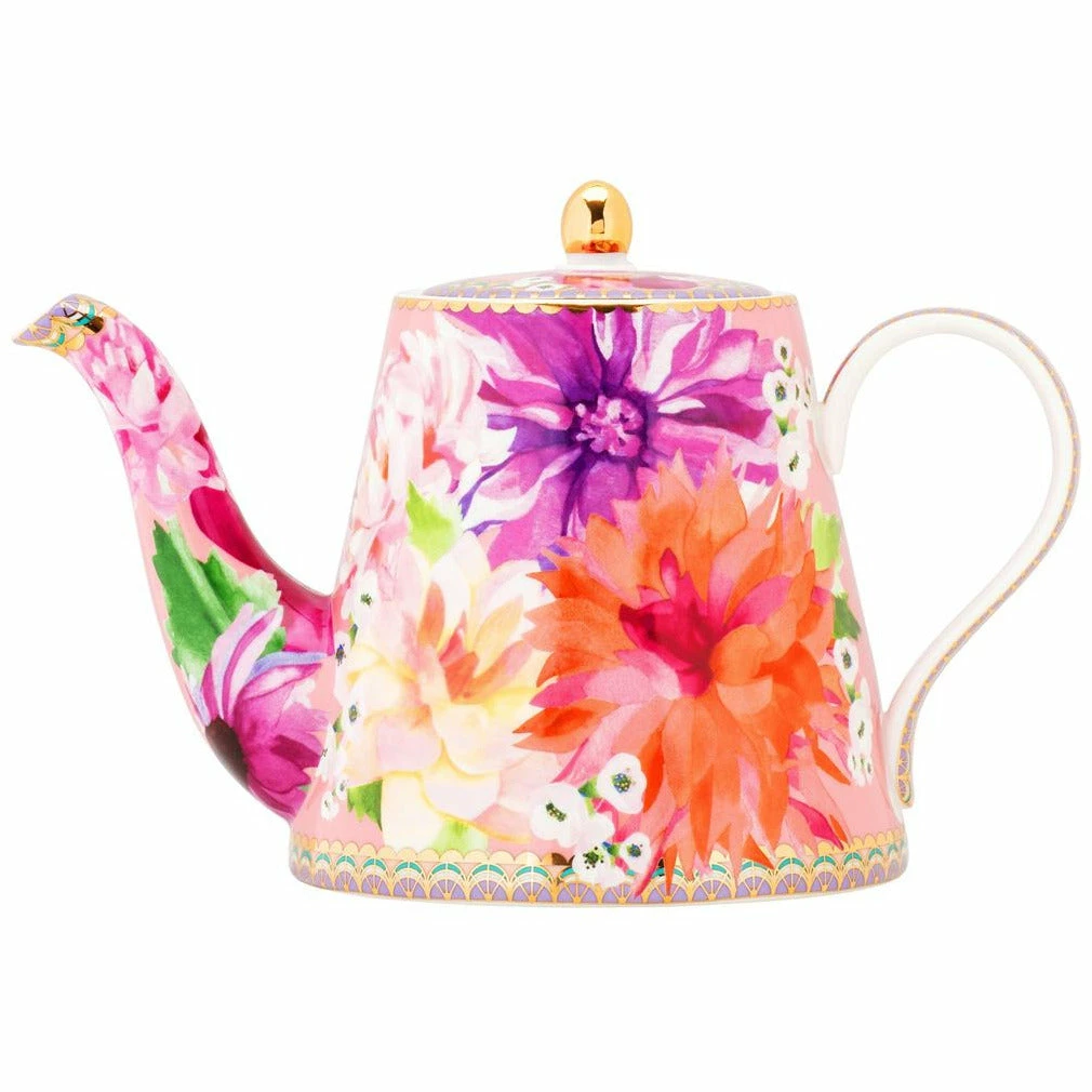 Deals ✔️ Maxwell and Williams Teas and Cs Dahlia Daze Teapot With Infuser 500ML Pink Gift Boxed ⌛ 1 Deals ✔️ Maxwell and Williams Teas and Cs Dahlia Daze Teapot With Infuser 500ML Pink Gift Boxed ⌛
