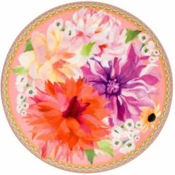 Best Pirce 🔔 Maxwell and Williams Teas and Cs Dahlia Daze Coupe Plate 19.5cm Pink Gift Boxed 👍