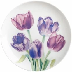 Buy 🥰 Maxwell and Williams Katherine Castle Floriade Plate 20cm Tulips Gift Boxed 👍
