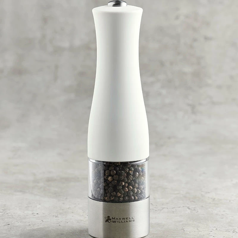 Cheapest π Maxwell and Williams Cosmopolitan Electric Salt/Pepper Mill 21cm White Gift Boxed π 2 Cheapest π Maxwell and Williams Cosmopolitan Electric Salt/Pepper Mill 21cm White Gift Boxed π - Image 2