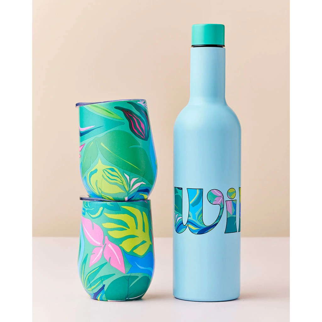 Hot Sale ⭐ Maxwell and Williams Kasey Rainbow Be Fierce Double Wall Insulated Wine Set Wild 3pc Gift Boxed ⌛ 2 Hot Sale ⭐ Maxwell and Williams Kasey Rainbow Be Fierce Double Wall Insulated Wine Set Wild 3pc Gift Boxed ⌛ - Image 2