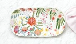 Cheap 😉 Maxwell and Williams Royal Botanic Gardens Native Blooms Oval Platter 33x17.5cm Gift Boxed 🎉 -Cheap Maxwell Store Maxwell Williams RBGV NativeBlooms Platter Oblong 33cm DB 1024x1024