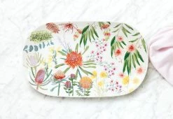 Flash Sale ⭐ Maxwell and Williams Royal Botanic Gardens Native Blooms Oval Platter 37x23cm Gift Boxed 🤩 -Cheap Maxwell Store Maxwell Williams RBGV NativeBlooms Platter Oblong 37cm DB 1024x1024
