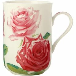 Discount ✔️ Maxwell and Williams Katherine Castle Floriade Mug 350ml Cabbage Roses Gift Boxed ⌛