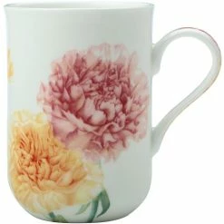 Discount ❤️ Maxwell and Williams Katherine Castle Floriade Mug 350ml Carnations Gift Boxed 🥰