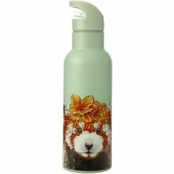 Wholesale 👍 Maxwell and Williams Marini Ferlazzo Wild Planet Double Wall Insulated Bottle 500ml Red Panda 🥰