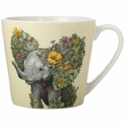 Brand new 🎁 Maxwell and Williams Marini Ferlazzo Wild Planet Mug 370ml Elephant 🧨