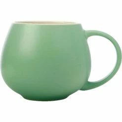 Budget 🛒 Maxwell and Williams Tint Snug Mug 450ML Jade ⌛