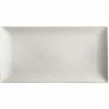 Deals 🤩 Maxwell and Williams White Basics Diamonds Rectangular Platter 35cm x 19cm 🛒