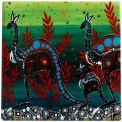 Best deal ✔️ Maxwell and Williams Melanie Hava Journeys Ceramic Coaster 10cm Kangaroos ✔️