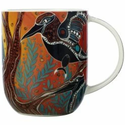Deals 🌟 Maxwell and Williams Melanie Hava Journeys Mug 440ML Kookaburras Gift Boxed 🔥