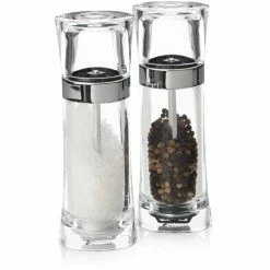Brand new 🔥 Maxwell and Williams Click Acrylic Salt And Pepper Mill Set - 18cm 😀