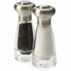 Brand new ✔️ Maxwell and Williams Dynasty Stainless Steel Salt And Pepper Mill Set - 16cm 🔔