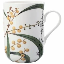 New 🌟 Maxwell and Williams Botanic Mug Wattle 300ml 👍