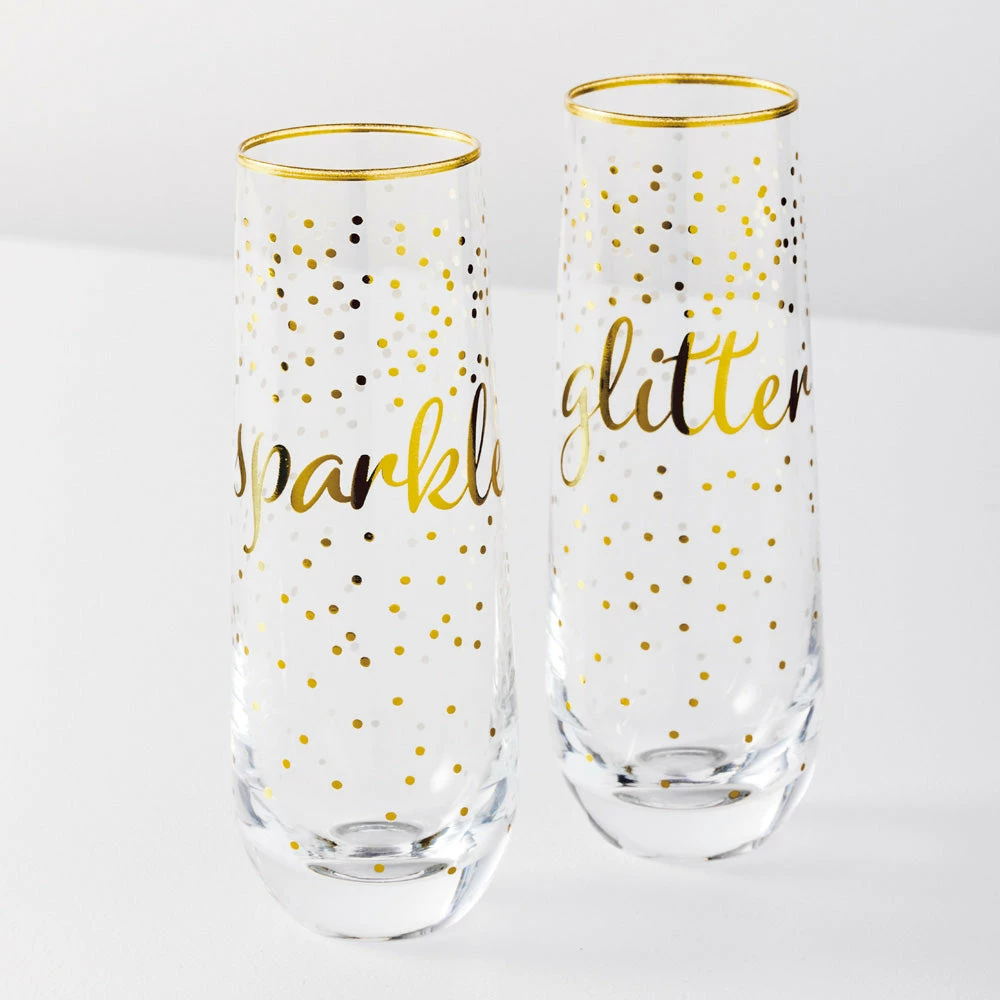 Hot Sale 🥰 Maxwell and Williams Celebrations Stemless Flute 300ml Sparkles Glitter 🌟 2 Hot Sale 🥰 Maxwell and Williams Celebrations Stemless Flute 300ml Sparkles Glitter 🌟 - Image 2