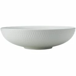 Cheap 💯 Maxwell and Williams White Basics Diamonds Round Serving Bowl 28cm ✔️